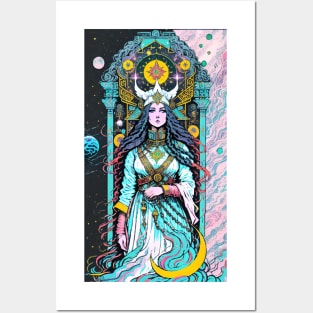 The High Priestess Posters and Art